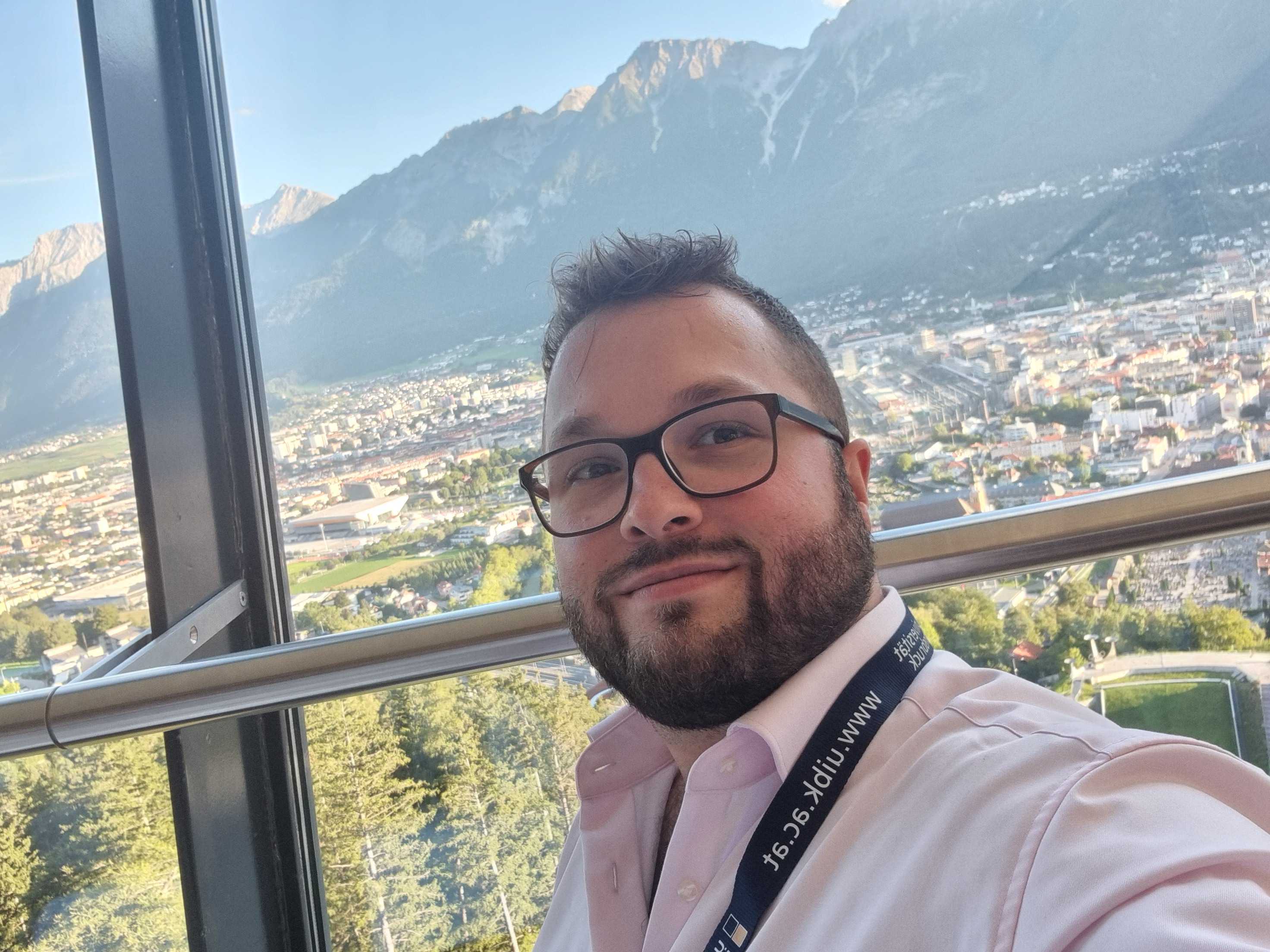 Nico Spreen auf der ECREA-Political Communication Section Interim Conference in Innsbruck